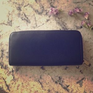 Black Faux Leather Wallet